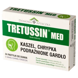 Tretussin Med pastylki do ssania 