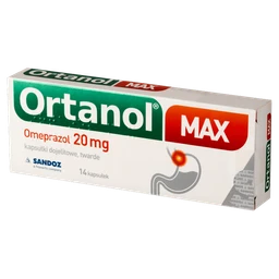 Ortanol Max 20 mg kapsułki dojelitowe, twarde 