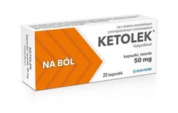 Ketolek 50 mg kapsułki twarde 