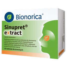 Sinupret extract tabletki drażowane 