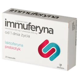 Immuferyna 100 mg+200 mg kapsułki 