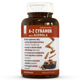 A-Z Cynamon plus acerola kapsułki 