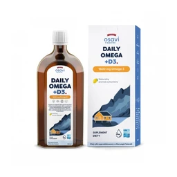 Daily Omega 1600 mg + D3 Osavi olej aromat cytrynowy 