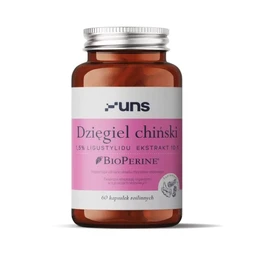 Dzięgiel chiński + Bioperine UNS kapsułki 