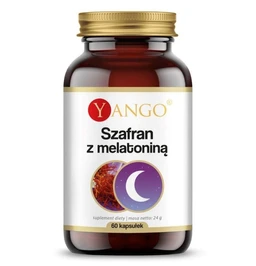 Yango szafran z melatoniną kapsułki 