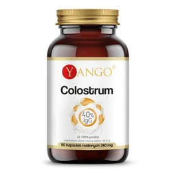 YANGO Colostrum 40% IgG kapsułki 