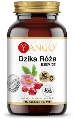 Yango Dzika róża ekstrakt 20:1 kapsułki 