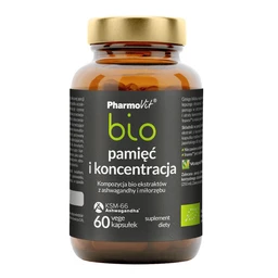 Pamięć i koncentracja Bio kapsułki 