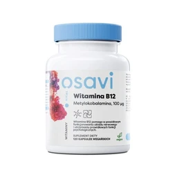 Witamina B12 Metylokobalamina Osavi 100 µg kapsułki 