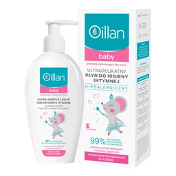 Oillan Baby, ultradelikatny płyn do higieny intymnej 