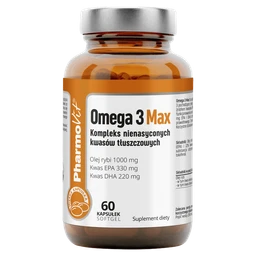 Omega 3 Max Clean Label 1000 mg kapsułki 