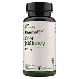 Ocet Jabłkowy, 400 mg, suplement diety 