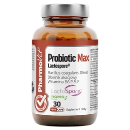 Probiotic Max Lactospore Clean Label kapsułki 