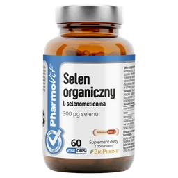 Selen organiczny Clean Label 12 mg+2,85 mg+300 µg kapsułki 