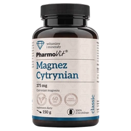 Magnez cytrynian 375 mg/porcję proszek 