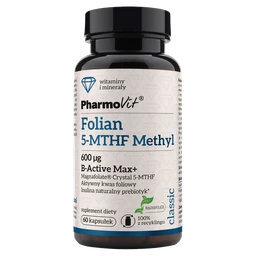 Folian 5-MTHF Methyl 600 µg kapsułki 