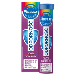 Plusssz Odporność 100% Complex, tabletki musujące 