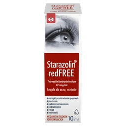 Starazolin redFREE 0,5 mg/ml krople do oczu, roztwór 