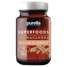 Ashwagandha Redukcja stresu SuperFoods kapsułki 