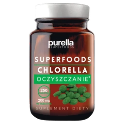 Chlorella Oczyszczanie SuperFoods 200 mg tabletki 