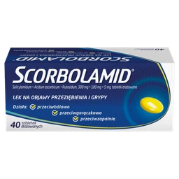 Scorbolamid 300 mg+100 mg+5 mg tabletki drażowane 