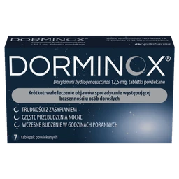 Dorminox 12,5 mg tabletki powlekane 