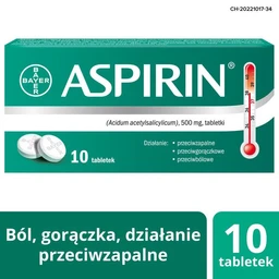 Aspirin 500 mg tabletki 