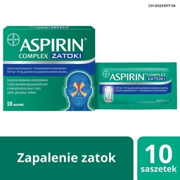 Aspirin Complex Zatoki 500 mg + 30 mg granulat do sporządzania zawiesiny doustnej 