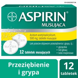 Aspirin musująca 500 mg tabletki musujące 