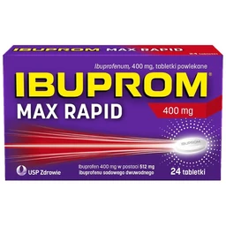 Ibuprom Max Rapid 400 mg tabletki powlekane 