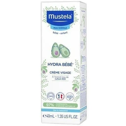 Mustela Hydra Bébé, krem do twarzy 