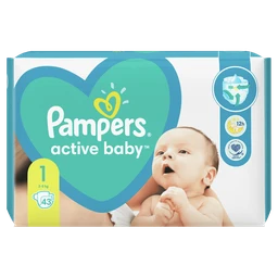 Pampers, pieluchy, rozmiar 1, 2-5 kg 