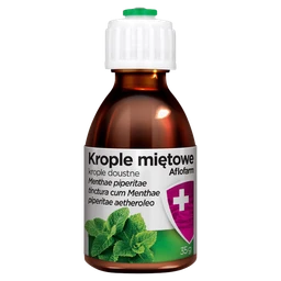 Krople miętowe Aflofarm - krople doustne 