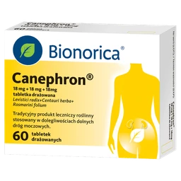 Canephron 18 mg+18 mg+18 mg tabletki drażowane 