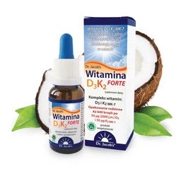 Dr. Jacob's Witamina D3K2 Forte krople doustne 