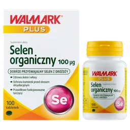 Selen organiczny Walmark Plus 100 µg tabletki 