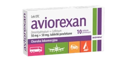 Aviorexan 50 mg + 50 mg tabletki powlekane 