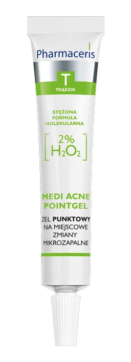 Pharmaceris T Medi Acne-Pointgel 2% H2O2, żel punktowy na miejscowe zmiany mikrozapalne 