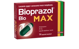 Bioprazol Bio Max 20 mg kapsułki dojelitowe, twarde 