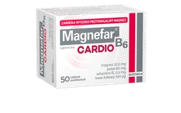 Magnefar B6 Cardio tabletki 