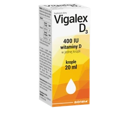 Vigalex D3 Krople 10 µg/kroplę 