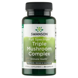 Swanson Full Spectrum Triple Mushroom complex, kapsułki 