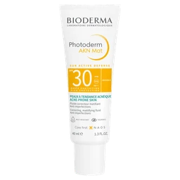 Bioderma Photoderm AKN Mat, krem do skóry tłustej i mieszanej, SPF30 