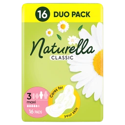 Naturella Classic Maxi Camomile podpaski ze skrzydełkami 