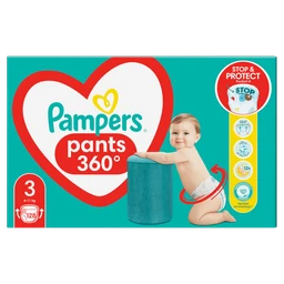 Pampers Pants, pieluchomajtki, rozmiar 3, 6-11 kg 