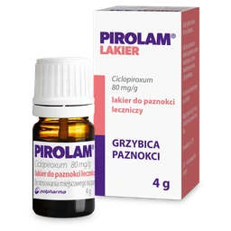 Pirolam Lakier 80 mg/g lakier do paznokci leczniczy 