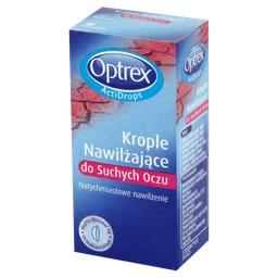 Optrex ActiDrops nawilżające krople do suchych oczu 