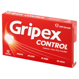 Gripex Control 500 mg+50 mg tabletki 