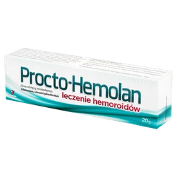 Procto-Hemolan (50 mg + 20 mg)/g krem doodbytniczy 