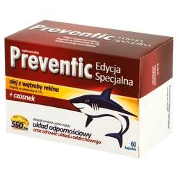 Preventic + czosnek 500 mg+50 mg kapsułki 